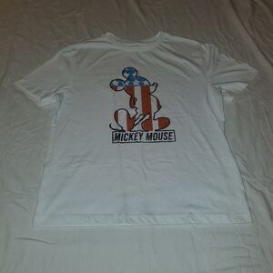 Disney Mickey Mouse USA Patriotic White TShirt